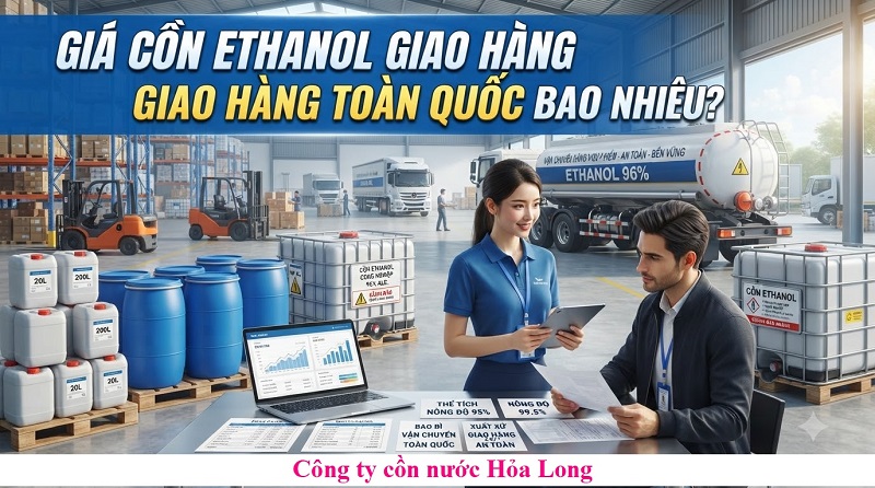 Cồn Ethanol Giao Hàng Toàn Quốc – Nguồn Cung Ổn Định Cho Doanh Nghiệp